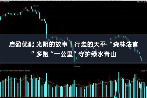 启盈优配 光阴的故事｜行走的天平 “森林法官”多跑“一公里”守护绿水青山